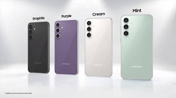 Galaxy S24 FE renkleri