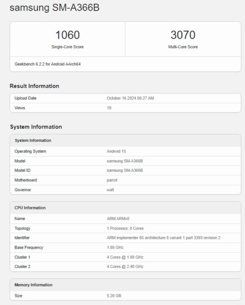 Galaxy A36