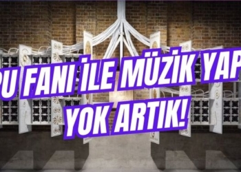 gpu fanı ile müzik yaptı