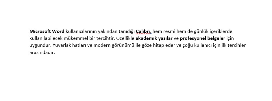 Microsoft Word En İyi Yazı Tipleri: Her Amaca Uygun Seçimler