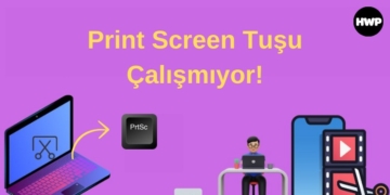 PrtSc tuşu çalışmıyor