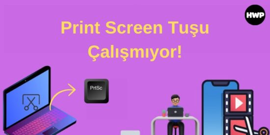 PrtSc tuşu çalışmıyor