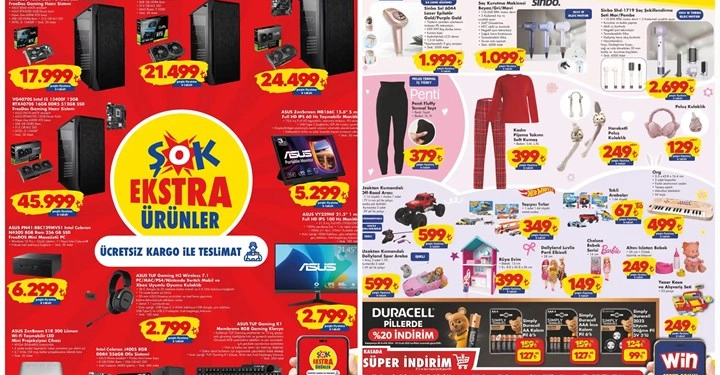 28 Aralık ŞOK teknoloji ürünleri neler? İşte ŞOK teknoloji sayfası