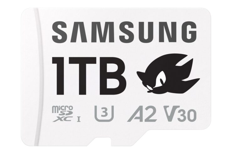 Sonic temalı samsung microSD kart
