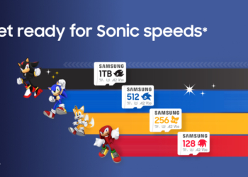 Sonic temalı samsung microSD kart