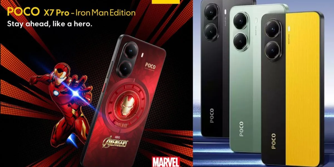Poco X7 Iron Man Versiyonu Geliyor!