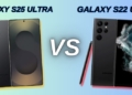 Galaxy S25 Ultra vs Galaxy S22 Ultra