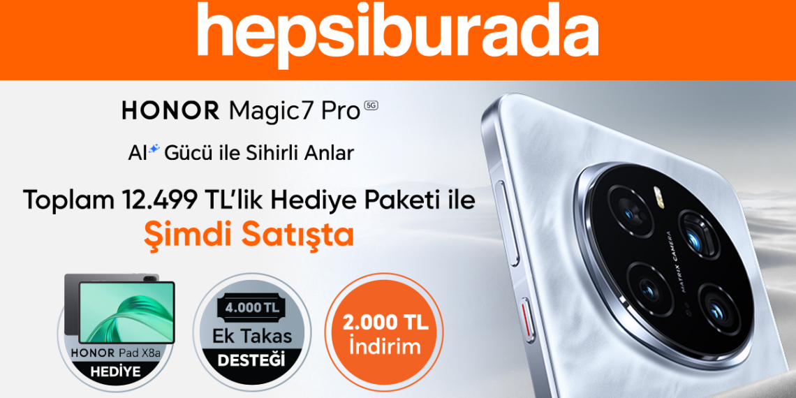 HONOR Magic 7 Pro Hepsiburada’da Satışta HONOR