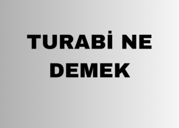 Turabi ne demek? Turabi ismi anlamı ne? Turabi isminin kökeni ne?