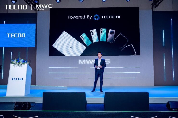 TECNO MWC 2025'te yeni CAMON 40 Serisi'ni tanıttı