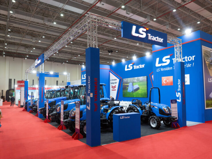 LS Traktör, AGROEXPO'da çiftçilerden ilgi gördü