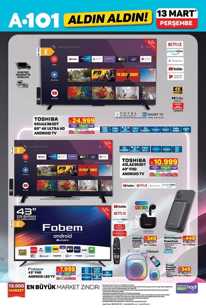 A101 13 Mart teknoloji ürünleri neler? A101 S24 FE satıyor!