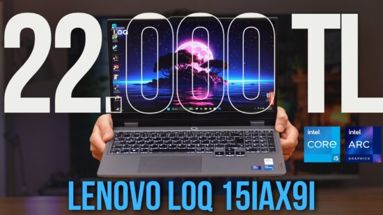Sadece 3 Gün Geçerli 2.000 TL İndirimli, 22.000 TL’ye Gaming Laptop! | Lenovo LOQ 15IAX9I İncelemesi