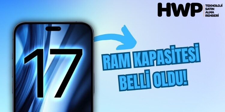 iphone 17 pro ram kaç gb