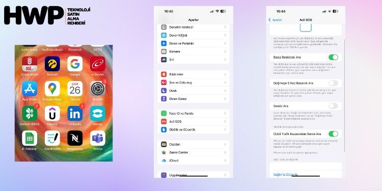 iphone kaza algılama nasıl açılır ne işe yarar