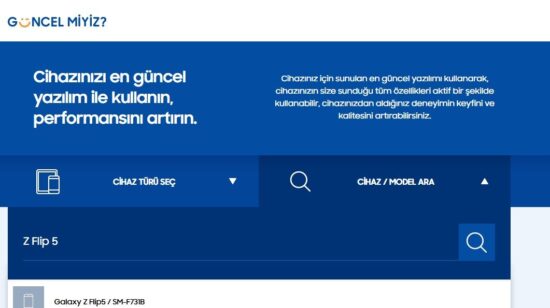 Güncelmiyiz Samsung resmi sitesi mi?