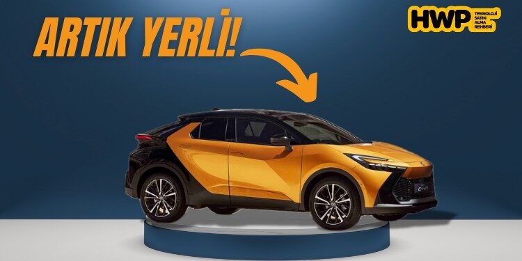toyota ch-r+ yerli üretim