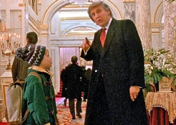 Evde Tek Başına Filmi Yönetmeninden Şaşırtan Açıklama! Donald Trump Mecburen Filmde