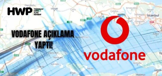 Vodafone İstanbul Depremi Sonrası Hat Sorunu Hakkında Açıklama Yaptı!