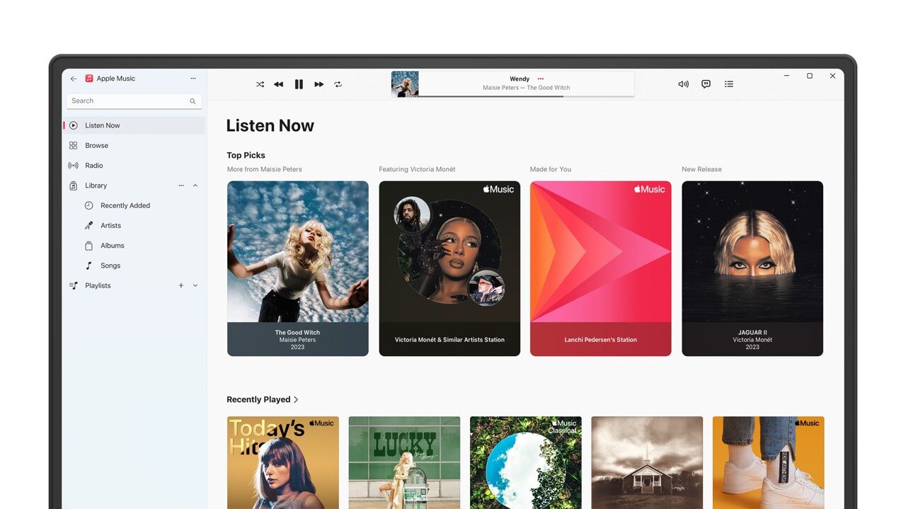 Apple Music Windows uygulaması