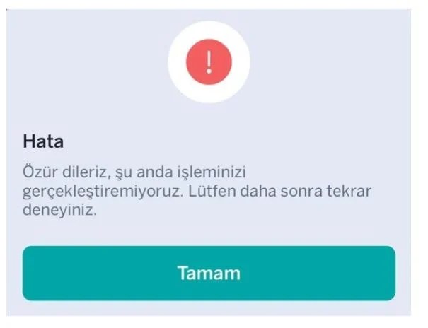 Garanti BBVA uygulaması çalışmıyor! Garanti BBVA çöktü mü?