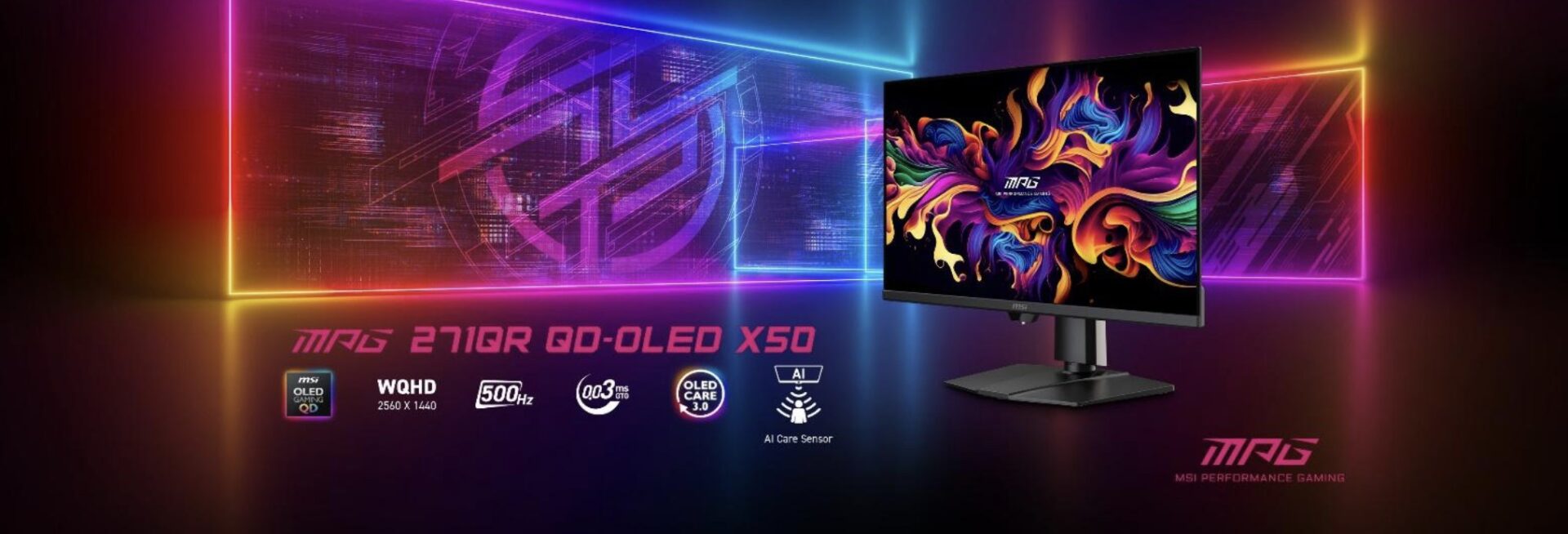 MSI QD-OLED Monitör oyun
