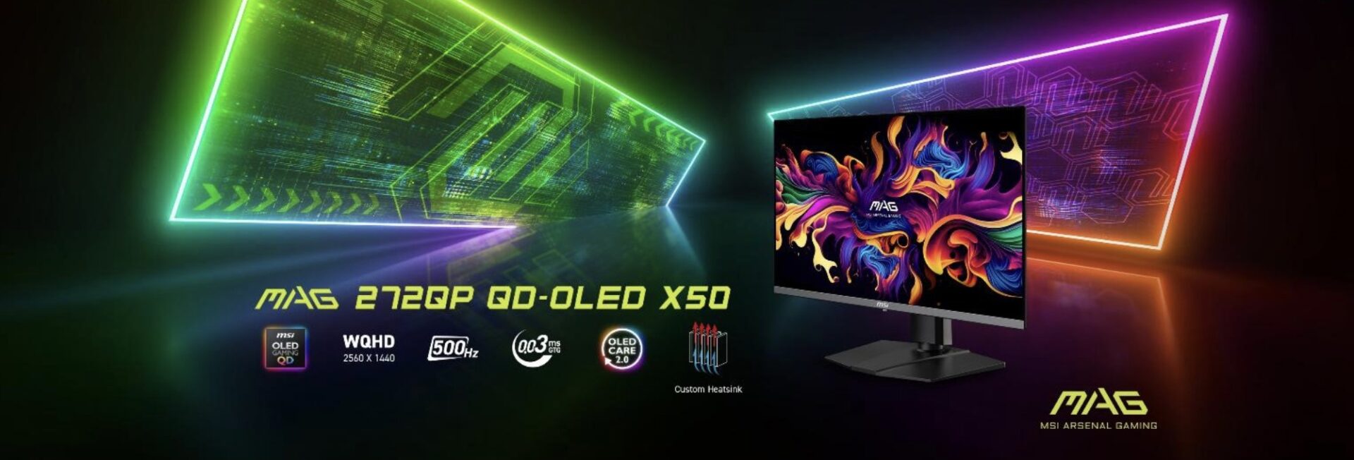 MSI QD-OLED Monitör oyun