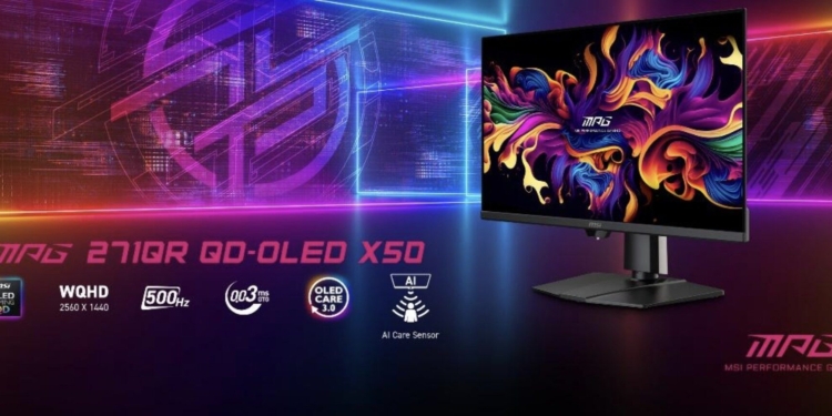 MSI QD-OLED Monitör oyun