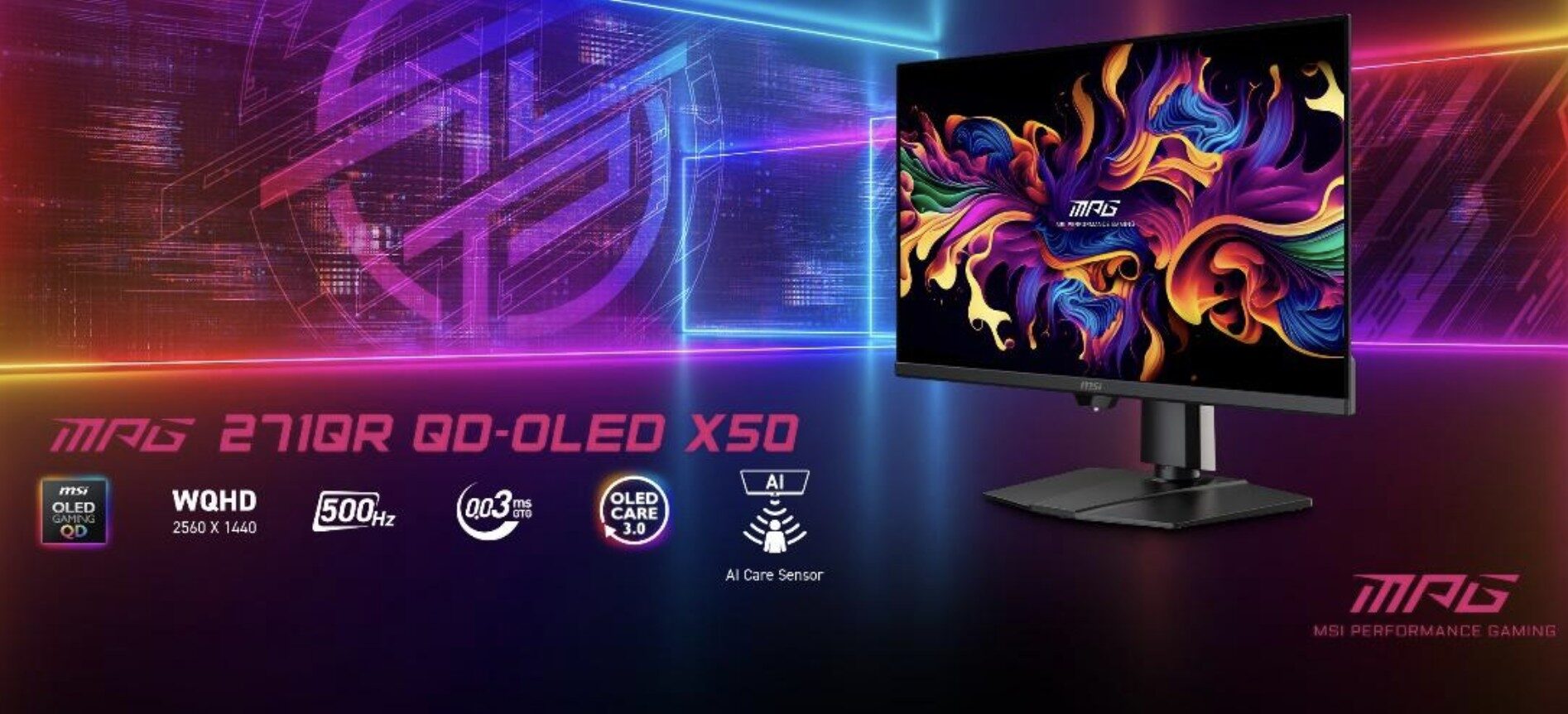 MSI QD-OLED Monitör oyun