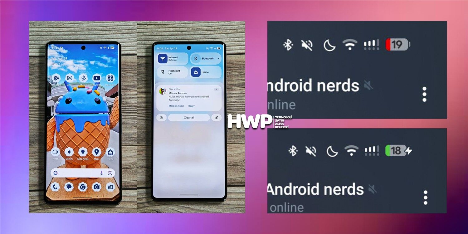 Android 16 tasarımı ortaya çıktı! Google şov yapıyor - Hardware Plus - HWP