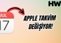 apple takvim tasarım değişiyor