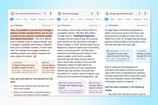 google ai overview türkiye yapay zeka arama