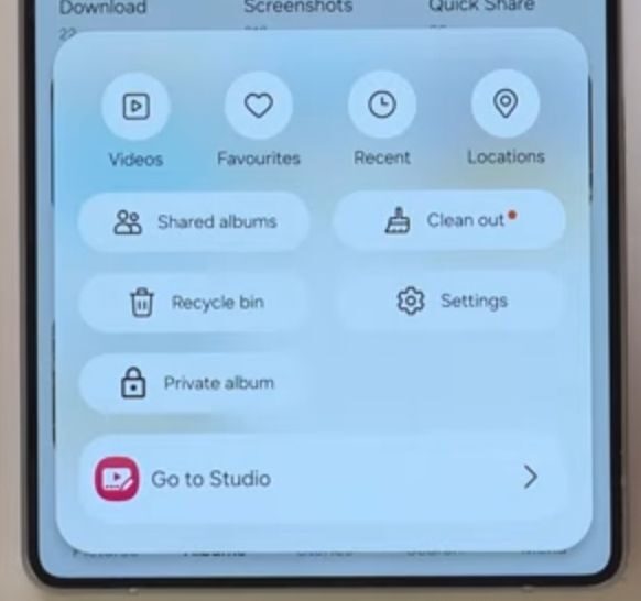 samsung one ui 8 galeri uygulaması