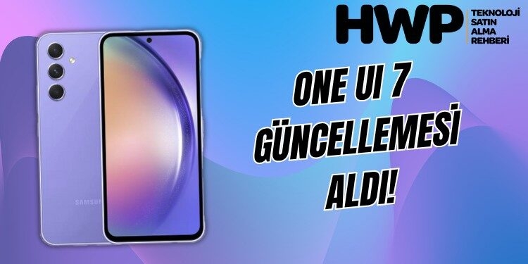 galaxy a54 one ui 7 android 15 çıktı