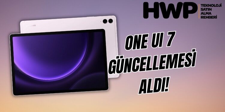 galaxy tab s9 fe one ui 7 android 15 çıktı yükle