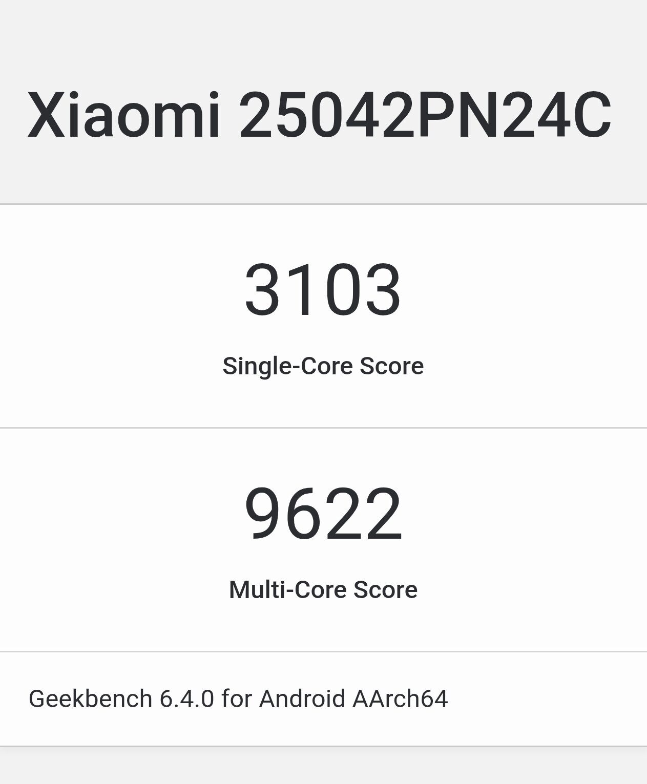 xiaomi xring 01 geekbench performans testi Xiaomi işlemci