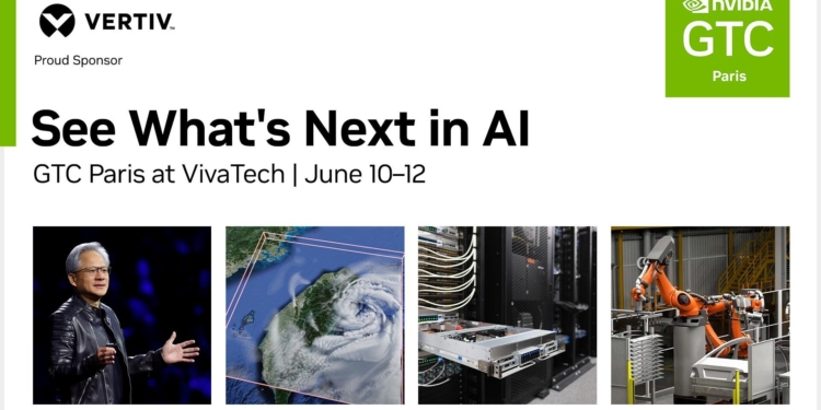 Vertiv, VivaTech 2025 kapsamında düzenlenen NVIDIA GTC Paris etkinliğinde, geleceğin yapay zekâ fabrikasını tanıttı