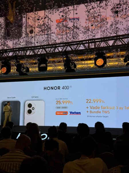 Honor 400 Türkiye fiyatı Honor 400 Pro Türkiye fiyatı
