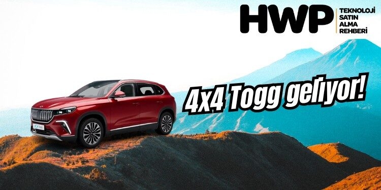 4x4 togg geliyor togg t10x 4more
