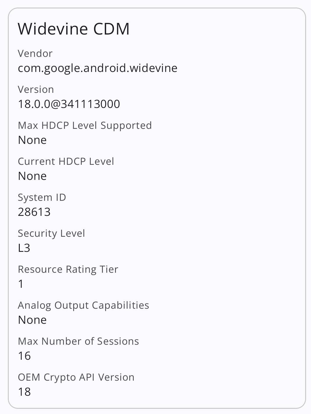 widevine sertifikası nedir widevine nedir widevine l1 l3 farkı ne