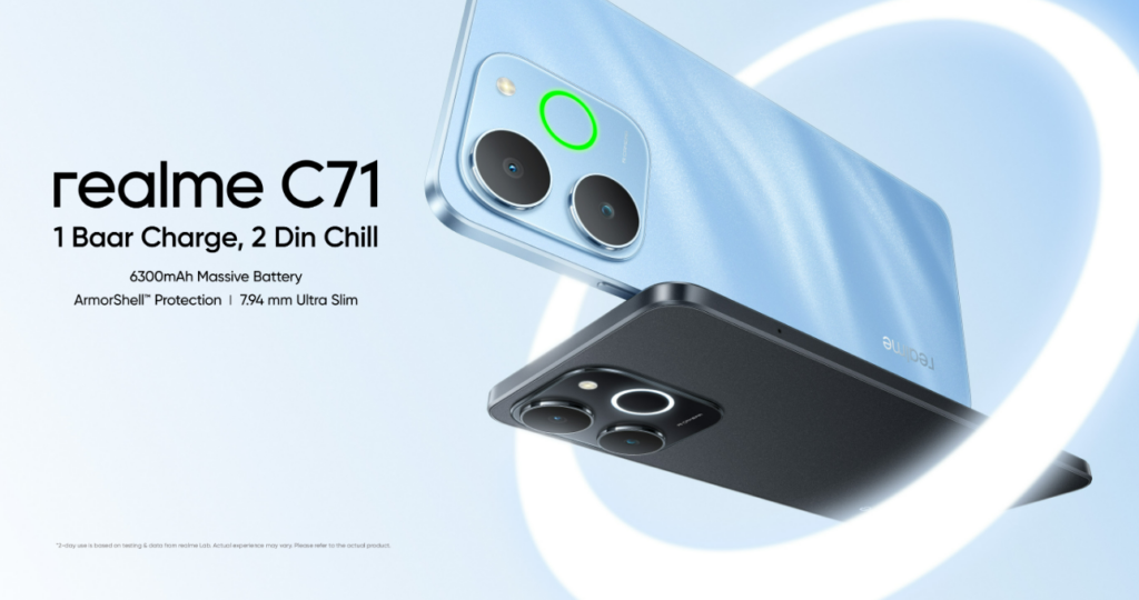 Realme C71 tanıtıldı! İşte tasarımı ve özellikleri! Realme C71