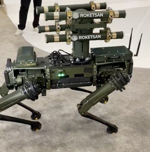 roketsan koz roketsan insansız robot köpek türkiye