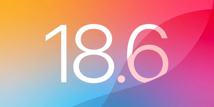 iOS 18.6