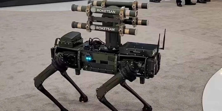 roketsan koz roketsan insansız robot köpek türkiye