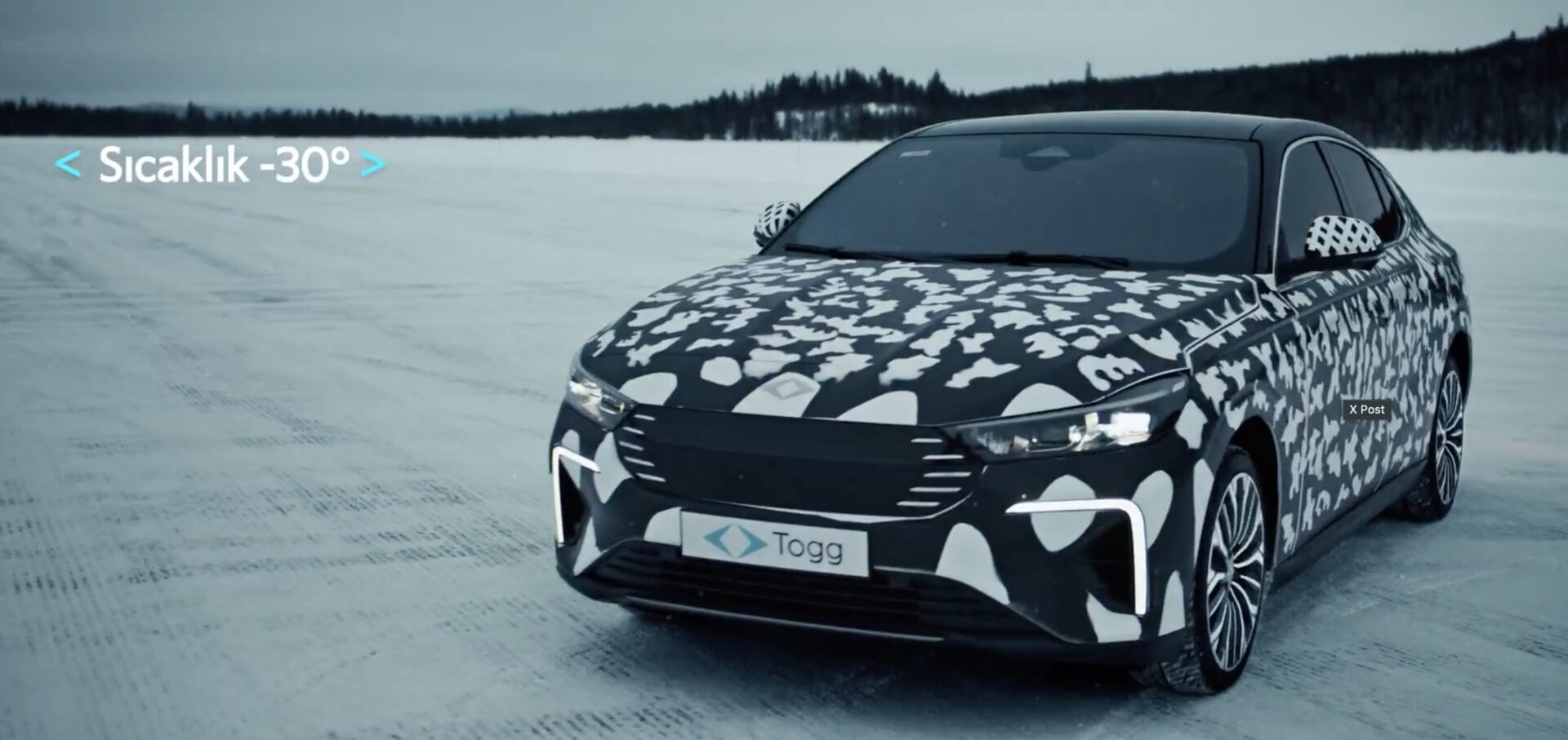 togg t10f kar testi togg fastback kar testi