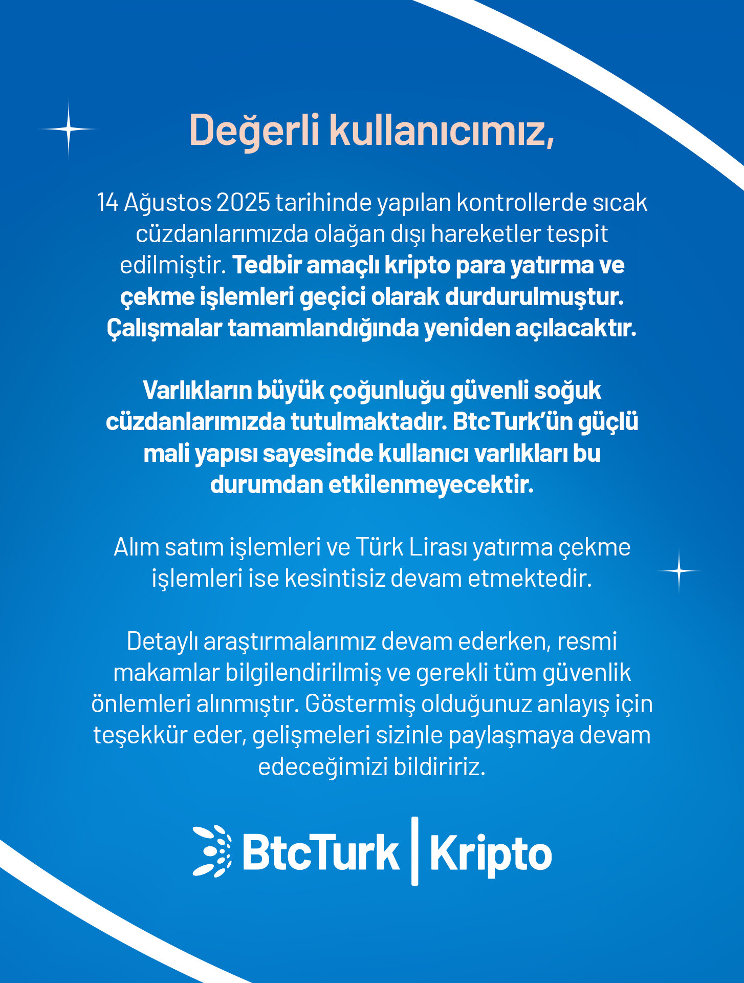 btcturk hacklendi mi btcturk ne oldu btcturk siber saldırı