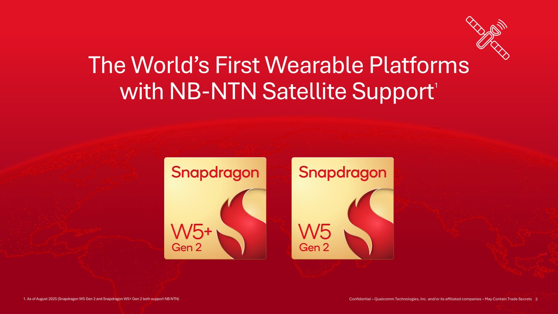 snapdragon w5 gen 2 özellikleri w5+ gen 2 özellikleri