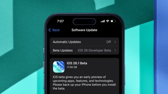 iOS 26.1 Beta 1