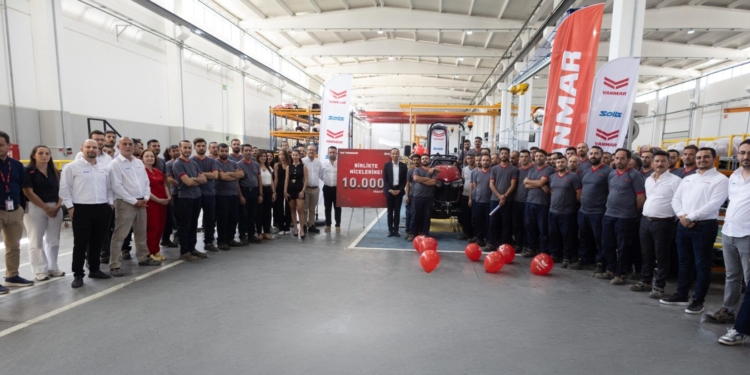 Yanmar Turkey, 10.000’inci traktörünü üretti