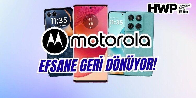 Motorola Türkiye pazarına geri dönüyor! İşte resmi açıklama! motorola türkiye geri dönüyor açıklama